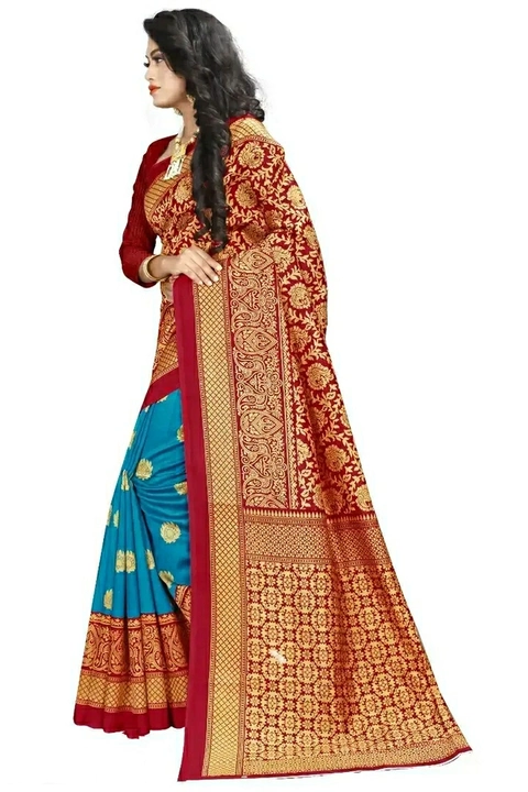 Women Beautiful Multicolored Mysore Silk Saree with Bouse piece   uploaded by business on 2/2/2023