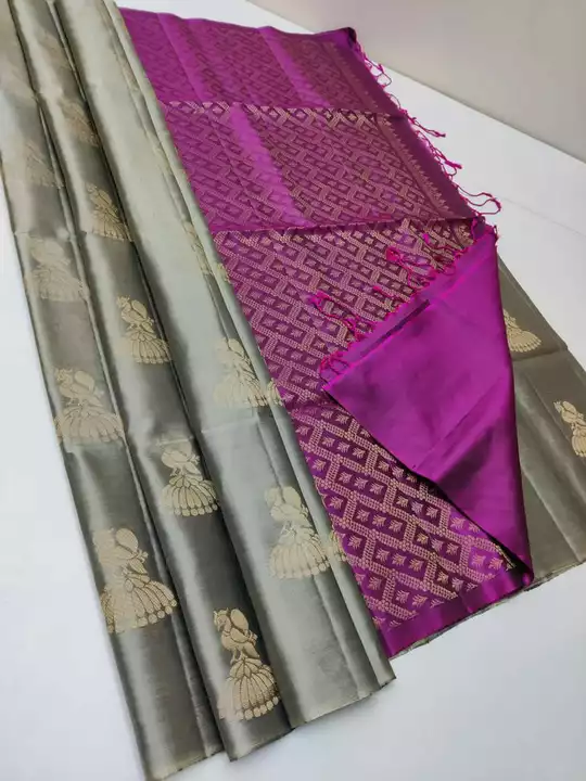 Heavy Jacquard Weaving Banarasi Litchi Silk Sarees uploaded by KCL Sarees on 2/2/2023