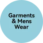 Business logo of Garments & mens wear