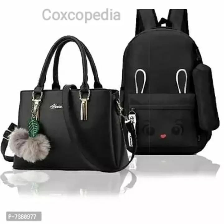 Trendy Cute Handy Hand-Held Shoulder Bag And Backpack Combo For Women uploaded by Team of coxcopedia  on 2/2/2023