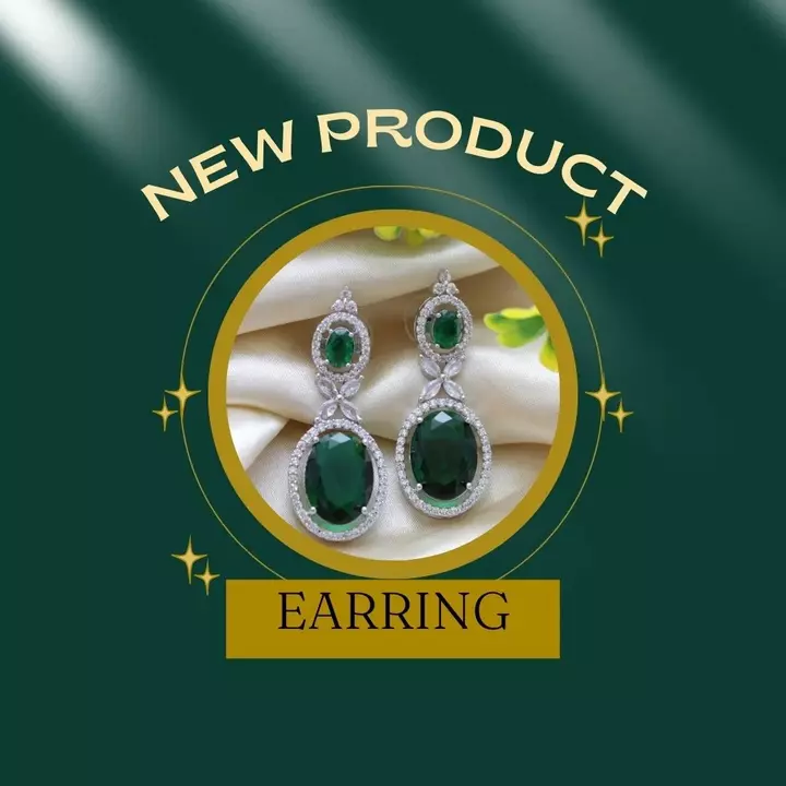 Cz earrings  uploaded by ZEELLO BOUTIQUE on 5/31/2024