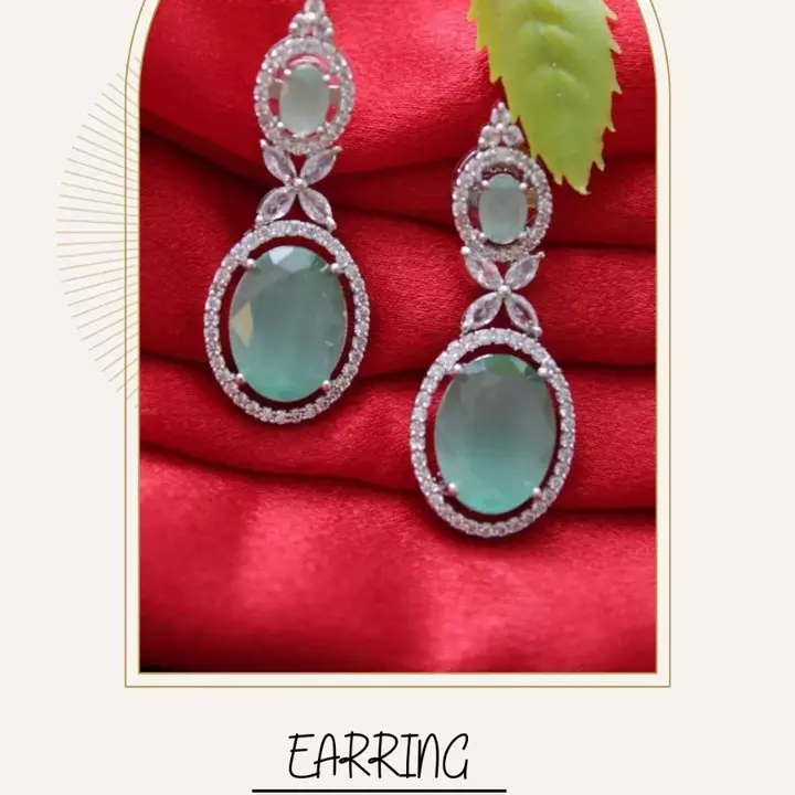 Cz earrings  uploaded by ZEELLO BOUTIQUE on 5/9/2024