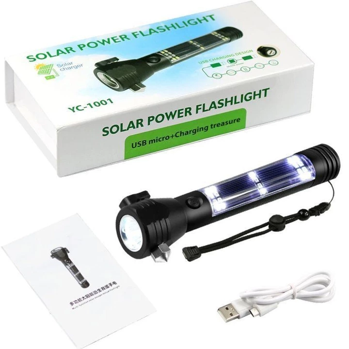 Solar Power Flashlight  uploaded by Star Products  on 2/2/2023