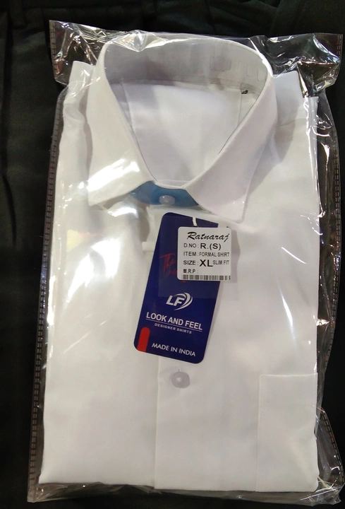    White formal shirt M L XL 2xl uploaded by business on 2/2/2023