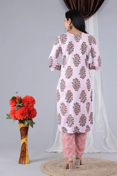 Rayon kurti pant  uploaded by Vastra collection on 2/2/2023