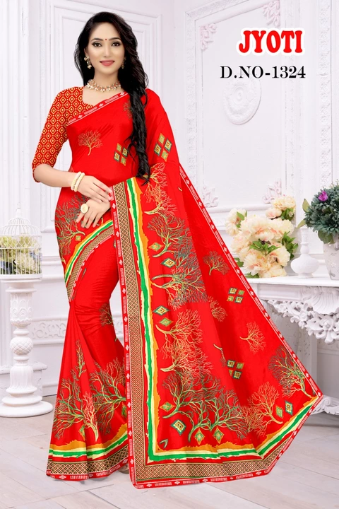 Post image Prints saree full saree lase with blouse

Fabric whiteless