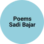 Business logo of Poems sadi bajar
