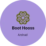 Business logo of Boot hooss