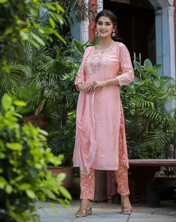 PINK FLORAL MODAL SILK KURTA PANT SET WITH DUPATTA

 uploaded by Clothing on 2/2/2023