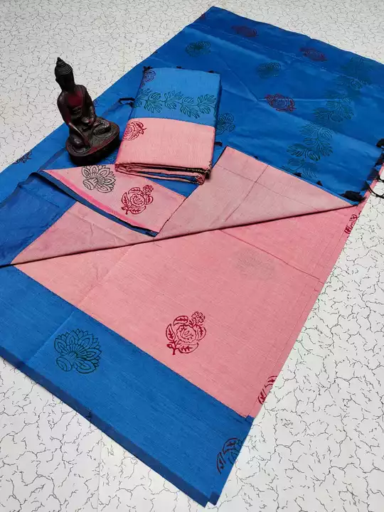 Cotton saree uploaded by business on 2/2/2023