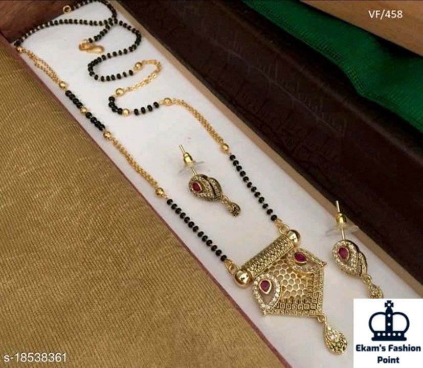Gold Plated Heavy Mangalsutra  uploaded by business on 2/17/2021