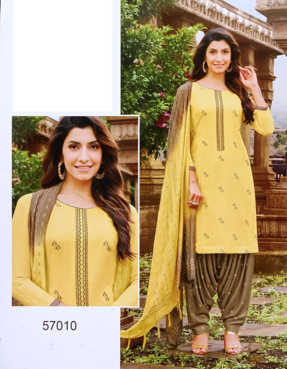 Product image of Patiyala Dress Material , price: Rs. 760, ID: patiyala-dress-material-48e14d53