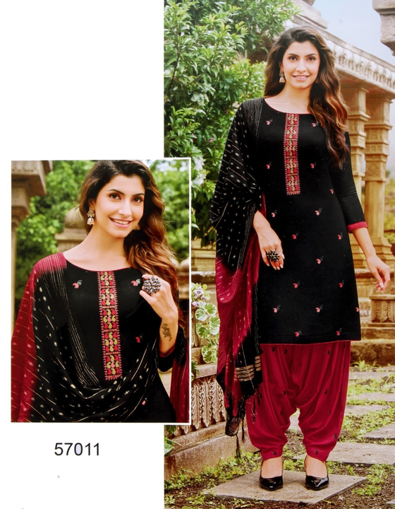Product image of Patiyala Dress Material , price: Rs. 760, ID: patiyala-dress-material-27ff4ef4