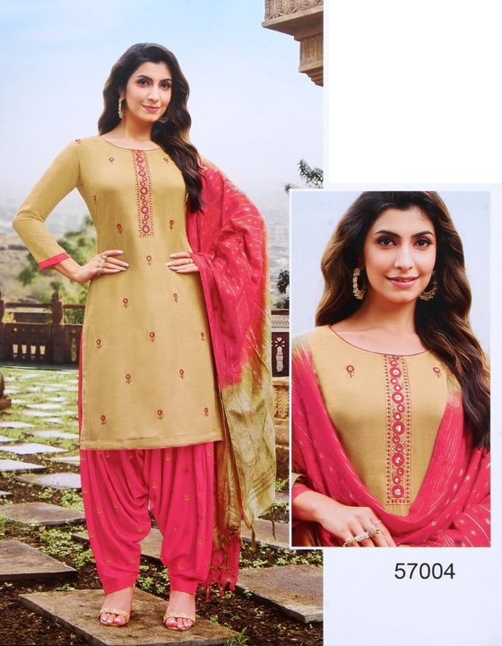 Patiyala Dress Material  uploaded by Shree Fashion Hub on 2/2/2023