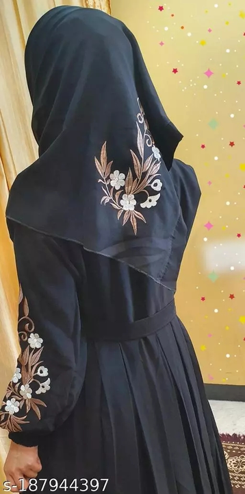 Embroidery abaya uploaded by Rabiya collections on 2/2/2023