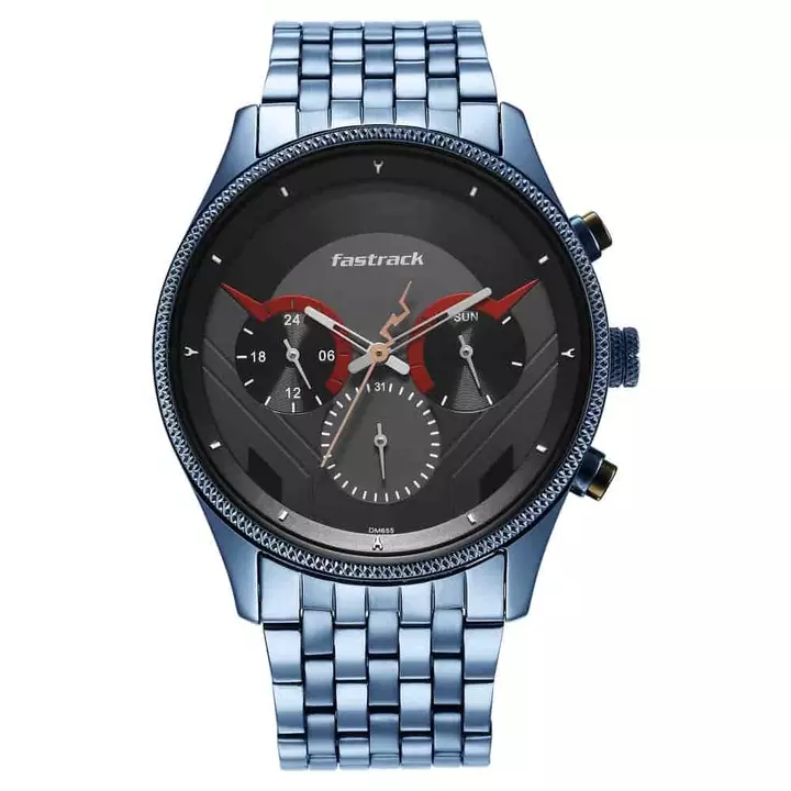 FASTRACK X THOR GREY DIAL METAL STRAP WATCH  3286KM03 uploaded by Soumik variety store on 2/2/2023