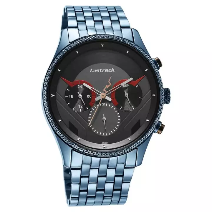 FASTRACK X THOR GREY DIAL METAL STRAP WATCH  3286KM03 uploaded by Soumik variety store on 2/2/2023