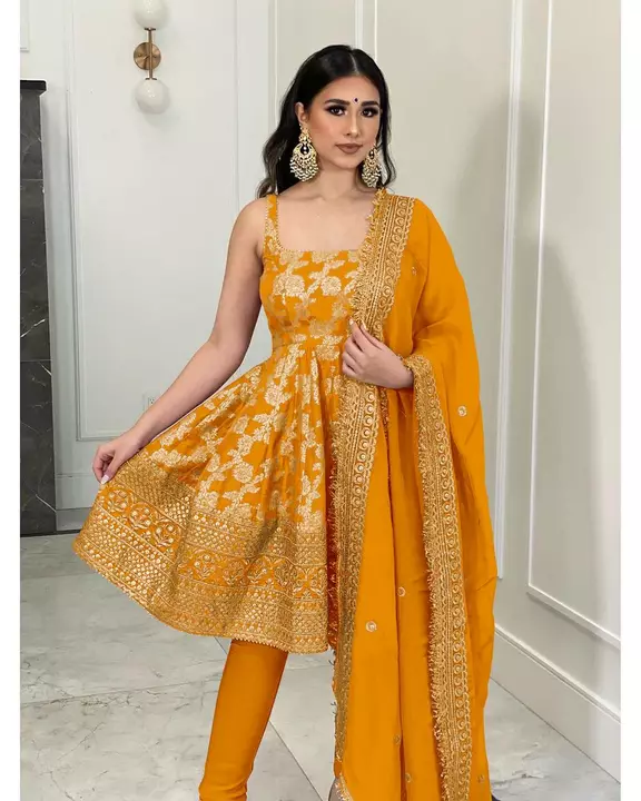 Duper Super Designer Sharara Set uploaded by Arati's Woman's 'Ethics Wear on 5/28/2024