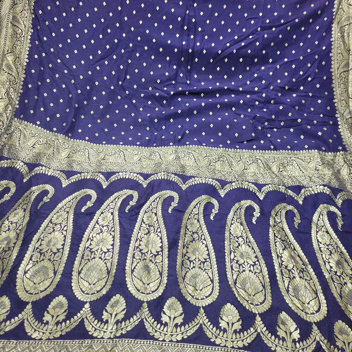Pure munga saree uploaded by business on 2/2/2023