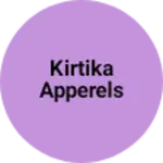 Business logo of Kirtika apperels