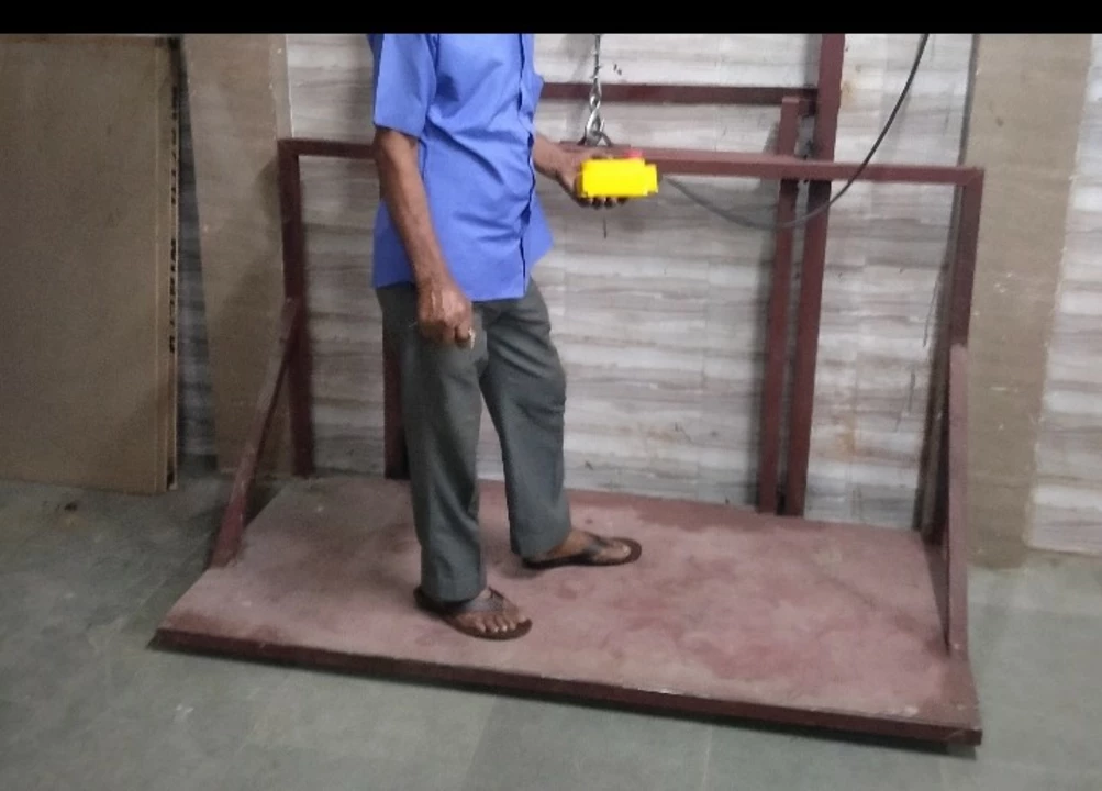 Goods lift  uploaded by Vinod Steel and wooden furniture  on 2/2/2023