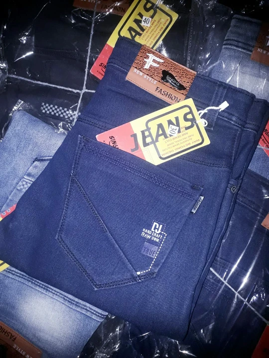 DARK BLUE JEANS FOR MENS  uploaded by SINGHS JEANS  on 5/28/2024