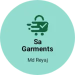 Business logo of SA garments