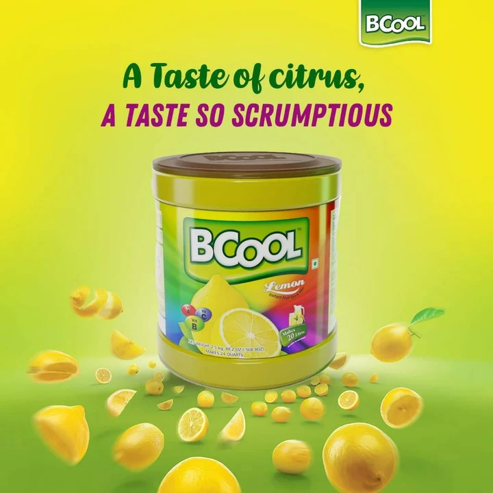  BCOOL Lemon instant Drinks mix 2.5 kg uploaded by Solidblack Foods Pvt Ltd on 2/2/2023