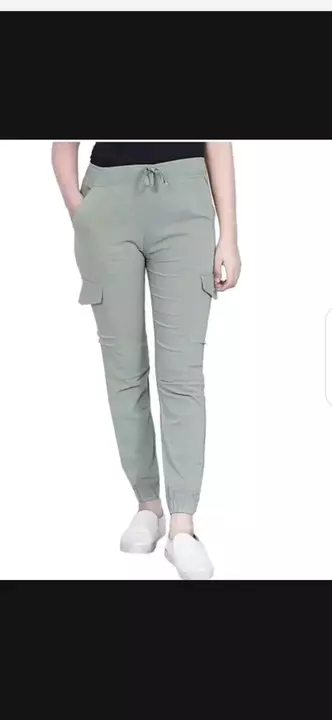 Cotton Blend women jogger track pant-28,30,32,34 uploaded by Bhavya Sales and Marketing on 5/23/2024