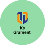 Business logo of Ks grament