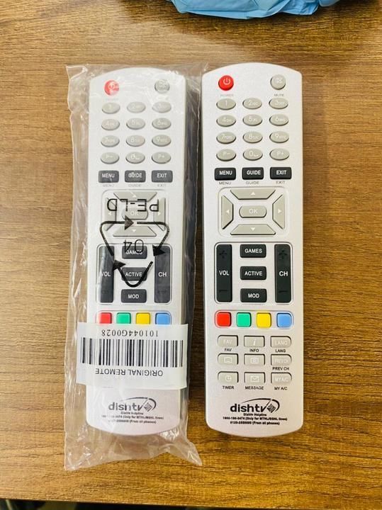 Dish tv silver remote  uploaded by Maurya Services on 2/18/2021