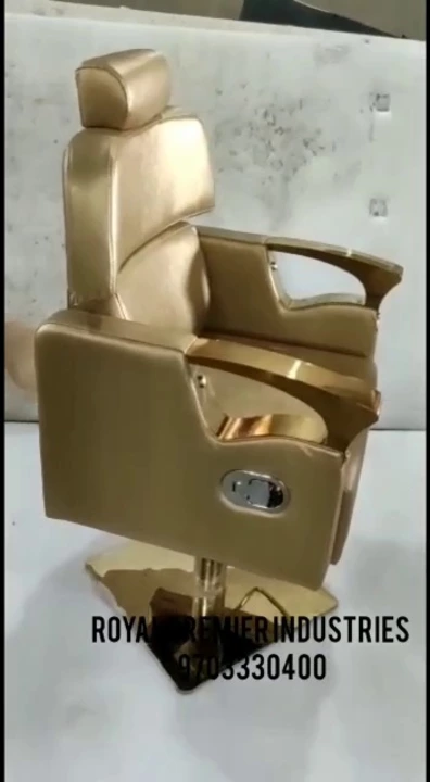 Complete gold hydraulic chair uploaded by Royal Premier Industries on 2/3/2023