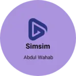 Business logo of Simsim