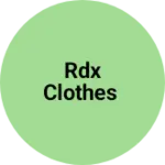 Business logo of Rdx clothes