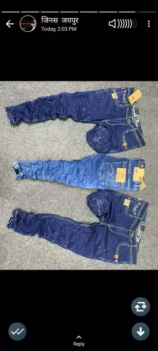 Falt finish jeans  uploaded by Jaipur wholesale mart on 2/3/2023