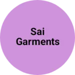 Business logo of Sai garments