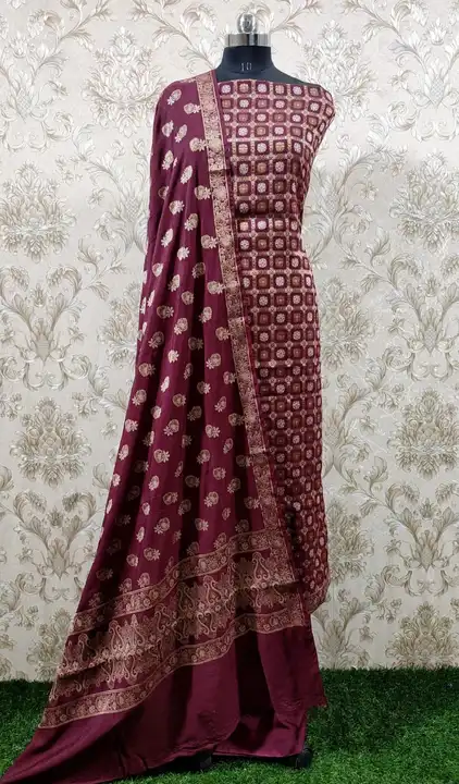 Product uploaded by Banarasi saree and suit meterial on 2/3/2023