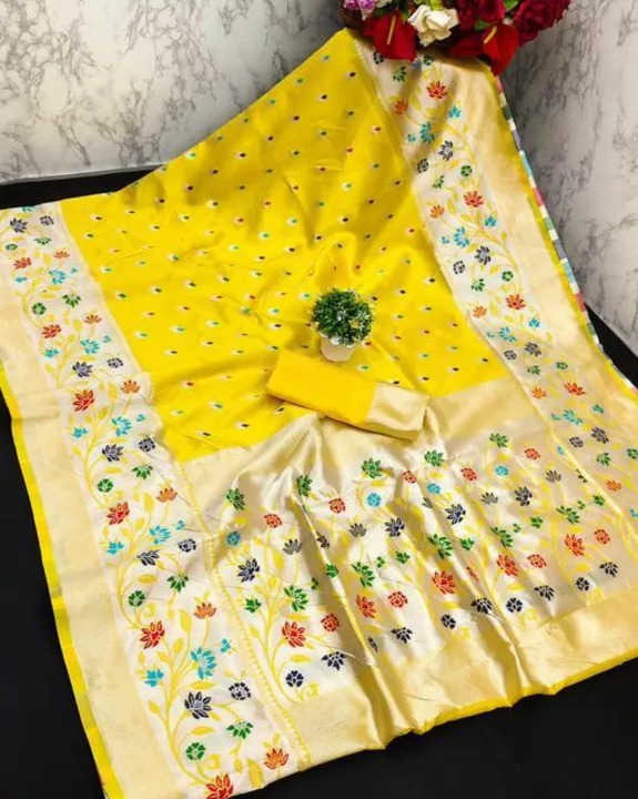 Kanjivaram soft silk saree  uploaded by DHANANJAY CREATIONS on 2/3/2023