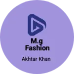Business logo of M.G fashion