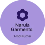 Business logo of Narula garments