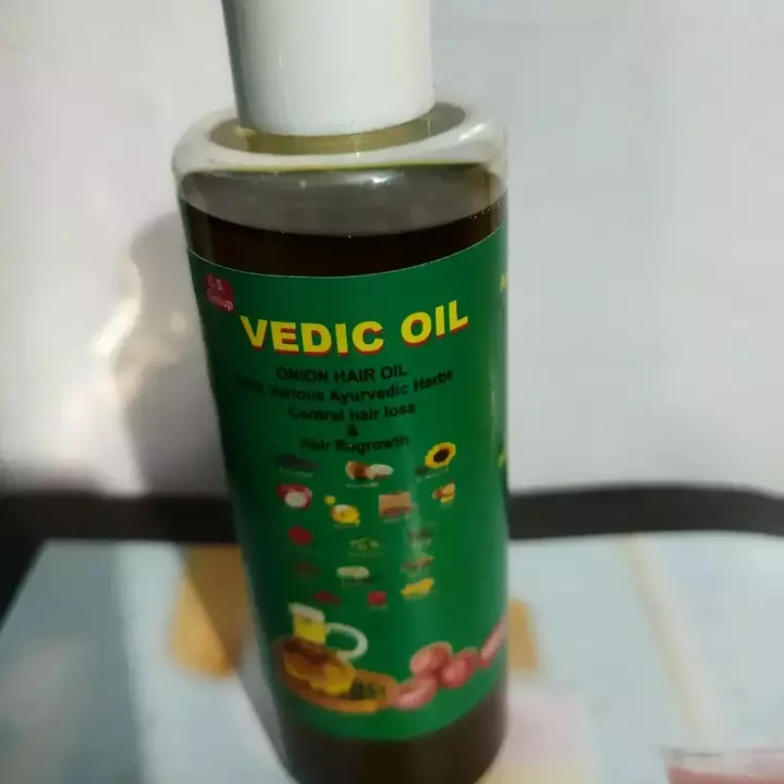 Post image Vedics onion hair oil has updated their profile picture.