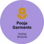 Business logo of Pooja garments and footwear bagru