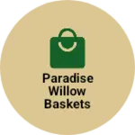 Business logo of Paradise willow Baskets from kashmir