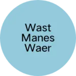 Business logo of Wast manes waer