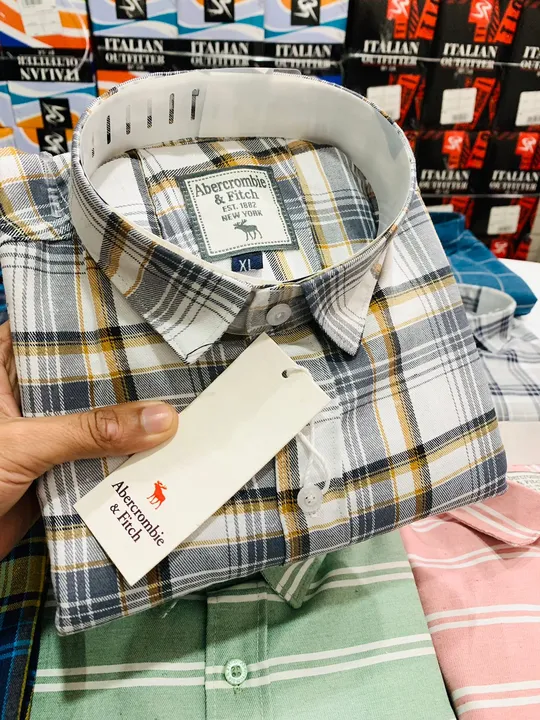 Check shirts uploaded by Herrick textiles  on 2/3/2023