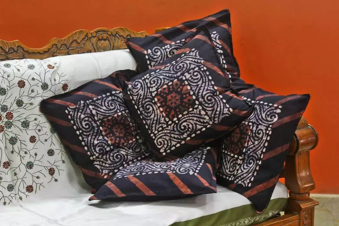 Cushion cover uploaded by Kesavi An Aura of Indian Handwork on 2/3/2023