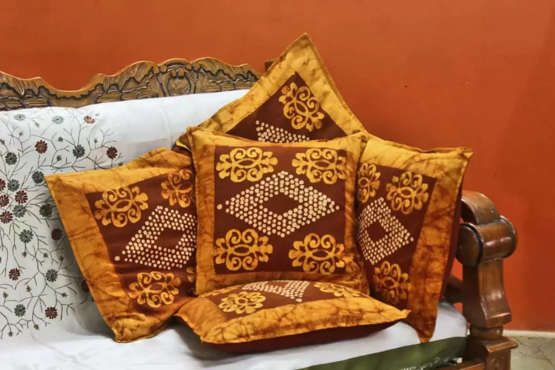 Cushion cover uploaded by Kesavi An Aura of Indian Handwork on 2/3/2023