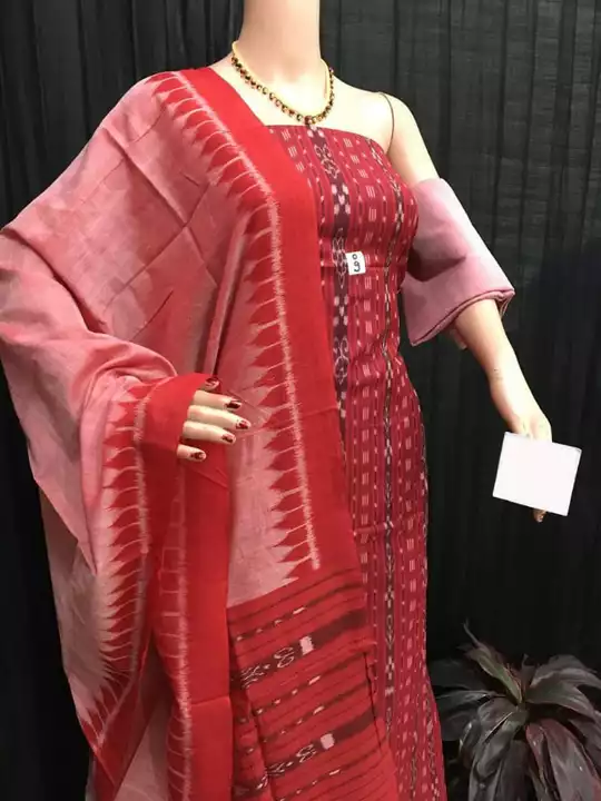 Ikat Cotton Salwar Suit. uploaded by Patra Handlooms on 5/29/2024