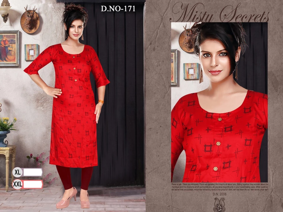 Printed Kurti uploaded by SS CREATION  on 2/3/2023