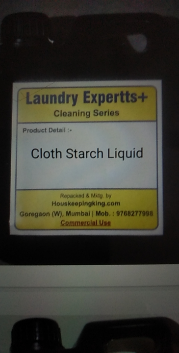 Cloth starch liquid uploaded by Housekeepingking.com on 2/3/2023